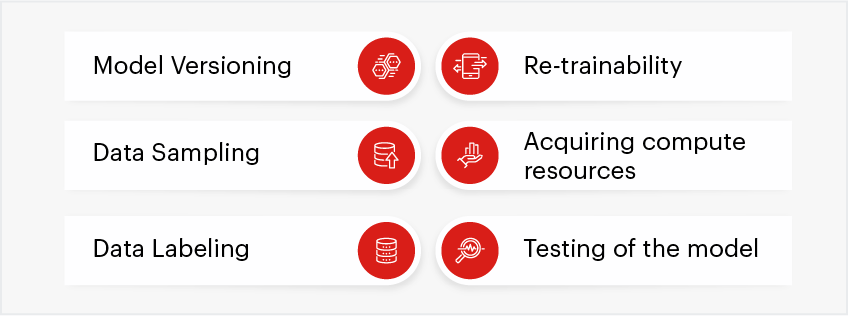 model selection, training and testing