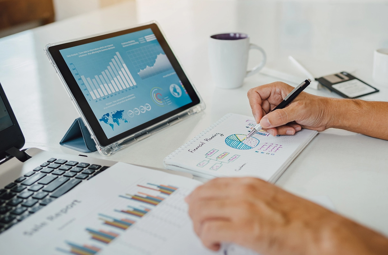 Sigmoid Reconica illustration